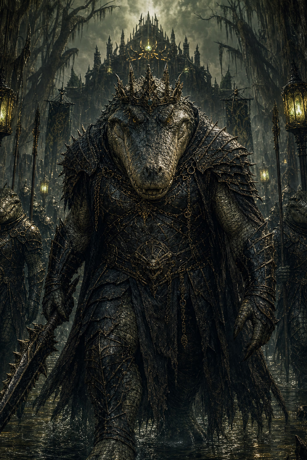 No one stands in the path of the Alligator King cover