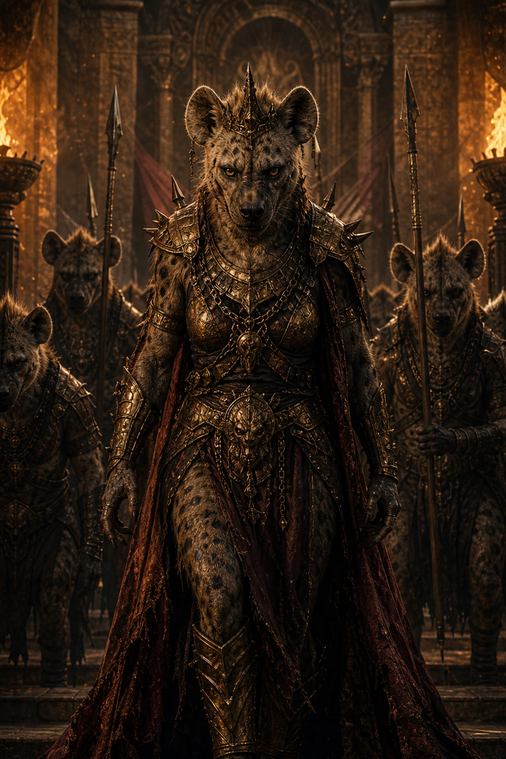 The Hyena King sent messengers to negotiate cover
