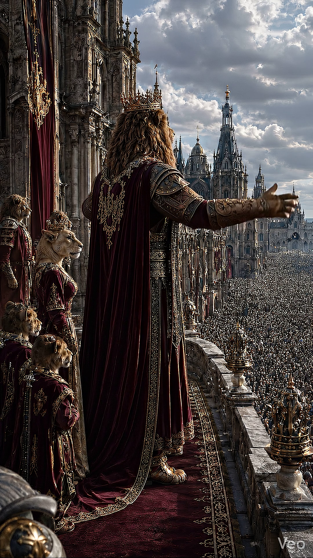 The Leonine King Addresses Andor cover
