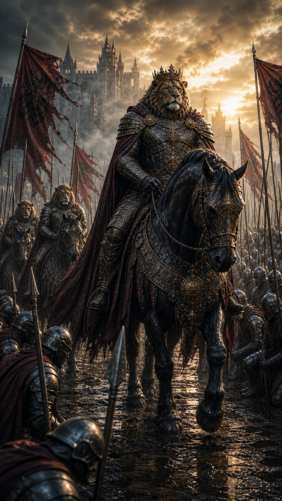 The War Monarch's Ride supporting artwork