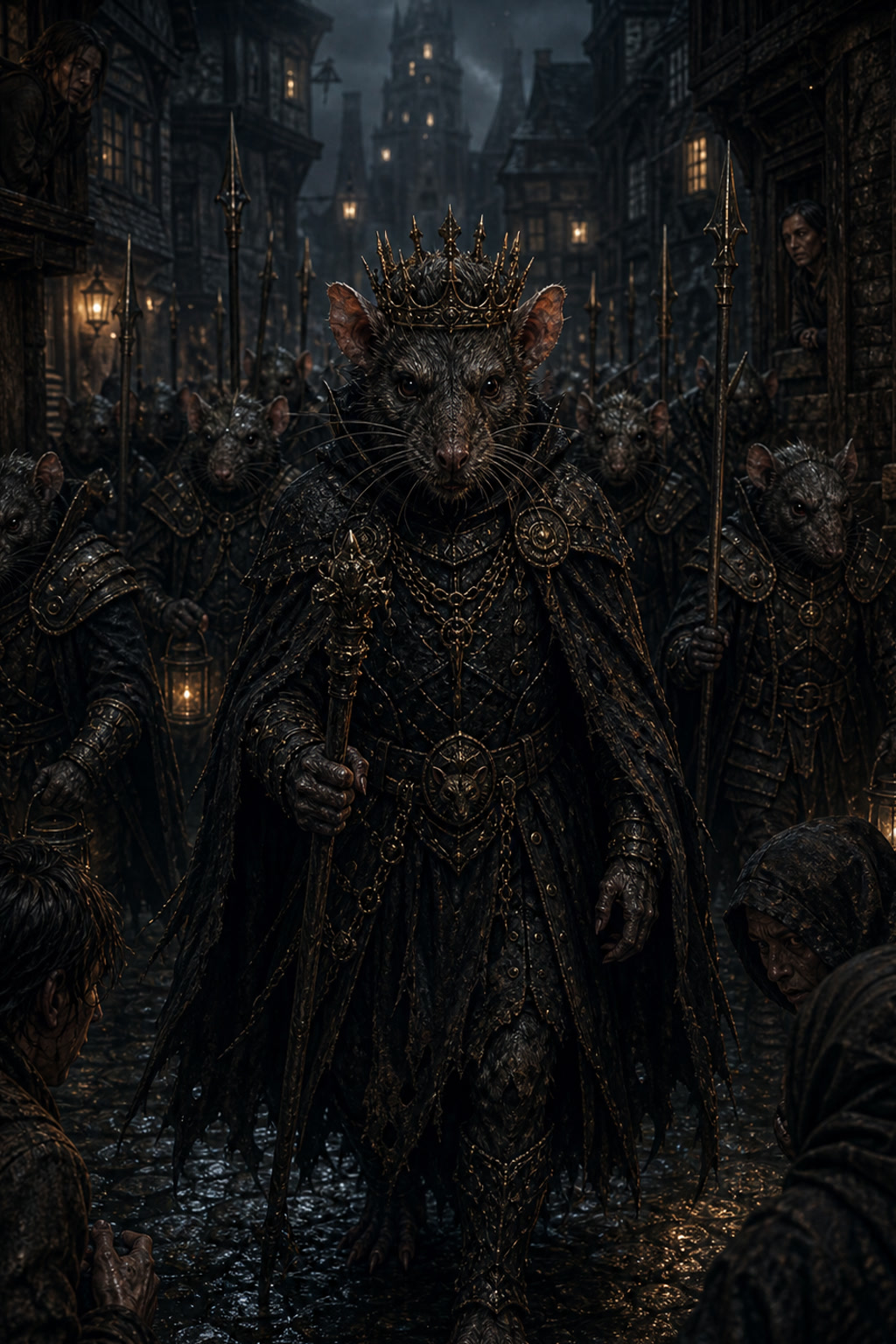 The Rat King enters the town cover