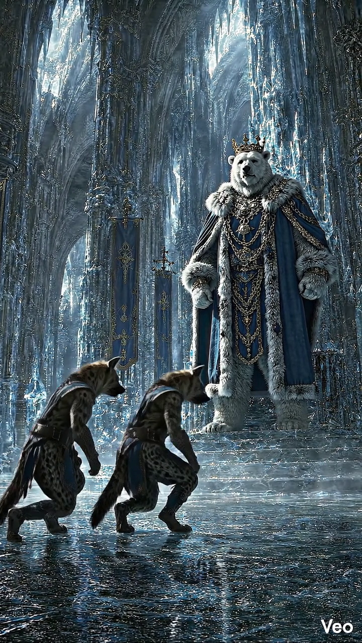 The Polar Bear King Rejects the Tiger Warning supporting artwork
