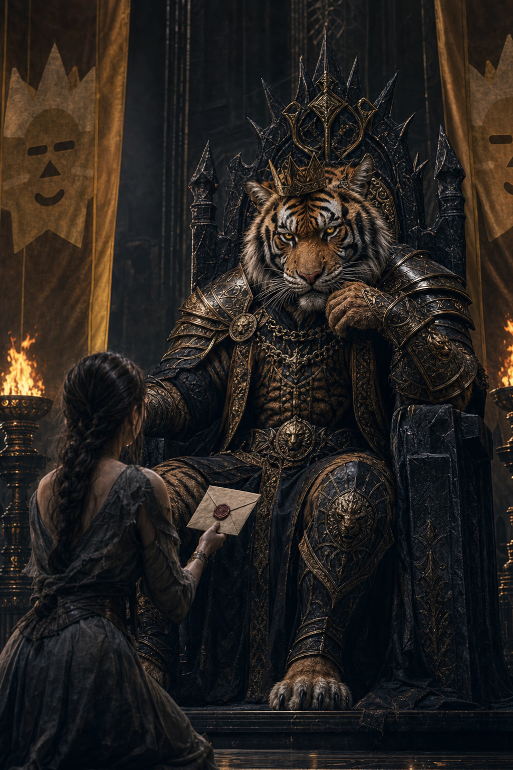 She stood before the Tiger King with a truth no one else dared to speak cover