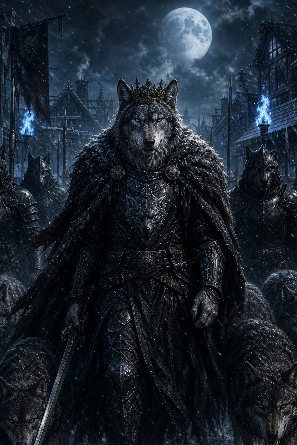 The wolves thought they had found easy prey cover